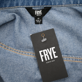 Blue Denim Bomber Jacket