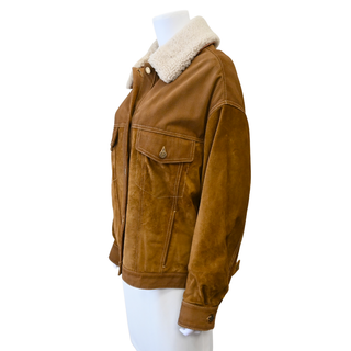 Journey Tobacco Brown Suede Jacket