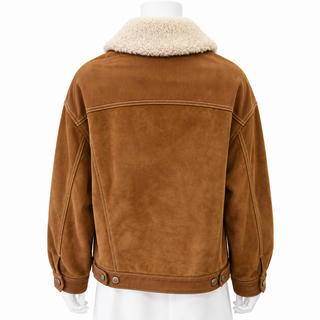Journey Tobacco Brown Suede Jacket
