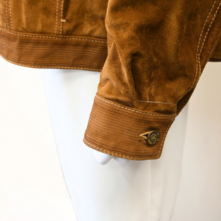 Journey Tobacco Brown Suede Jacket