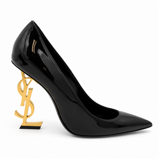 Opyum YSL Patent Leather Pointed-Toe Pumps