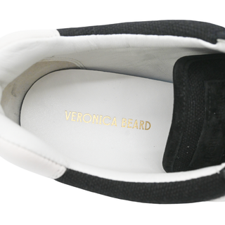 Valentina Mixed Leather Retro Sneakers