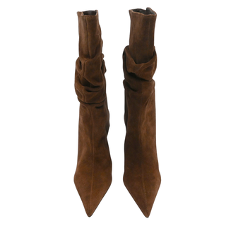 Harriet Suede Slouchy Pointed Toe Boots