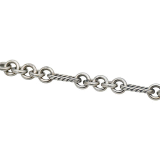 Cable Figaro Heart Bracelet
