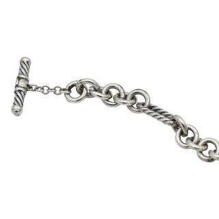 Cable Figaro Heart Bracelet