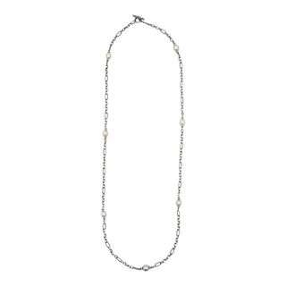 Pearl Figaro Chain Necklace