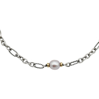 Pearl Figaro Chain Necklace
