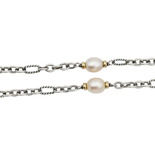 Pearl Figaro Chain Necklace