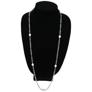 Pearl Figaro Chain Necklace