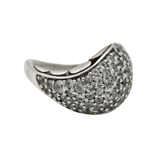 Kali White Topaz Flow Ring