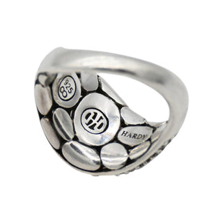 Kali White Topaz Flow Ring