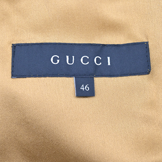 Metallic Gold Single-Breasted Blazer