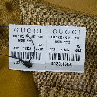 Metallic Gold Single-Breasted Blazer
