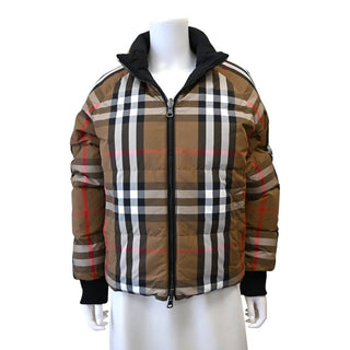 BURBERRY | Reversible Black & Archive Beige Check Puffer Jacket