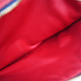 SMYTHSON | Red Crocodile Embossed Mara Multi-Zip Case