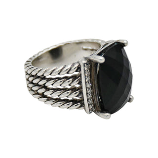 Wheaton Black Onyx & Diamond Ring