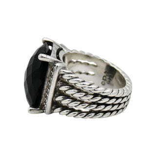 DAVID YURMAN | Wheaton Black Onyx & Diamond Ring