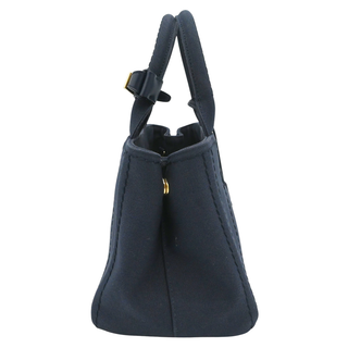 Baltic Blue Jardinière Small Cotton Canvas Handbag