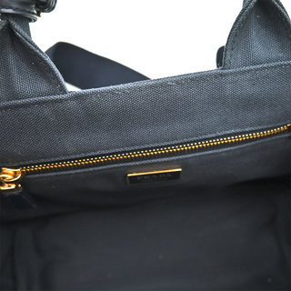 Baltic Blue Jardinière Small Cotton Canvas Handbag