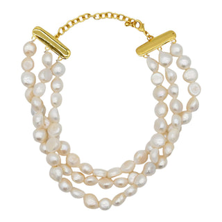 Nora Pearl Multi-Strand Choker