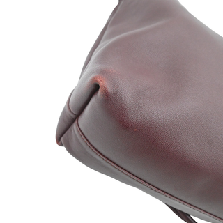 Flamenco Drawstring Leather Shoulder Bag