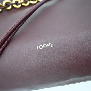 Flamenco Drawstring Leather Shoulder Bag