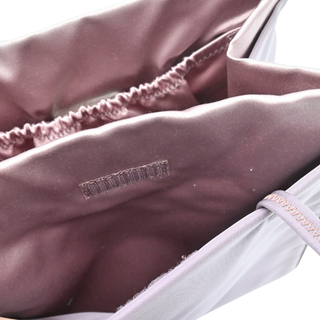 Lilac Tessuto Satin Tote Bag