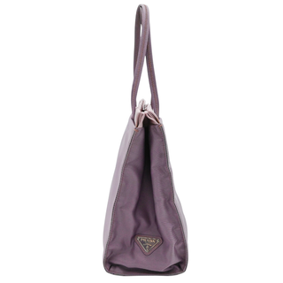 Lilac Tessuto Satin Tote Bag