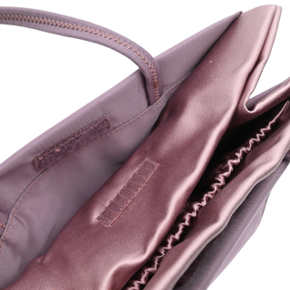 Lilac Tessuto Satin Tote Bag