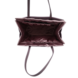 Lilac Tessuto Satin Tote Bag