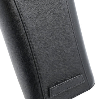 Black Grained Leather Mini Antigona Bag