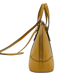 GUCCI | Microguccissima Patent Leather Dome Satchel