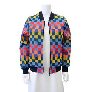 TORY SPORT | Multi-Check Mesh Bomber Jacket
