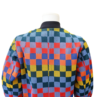 TORY SPORT | Multi-Check Mesh Bomber Jacket