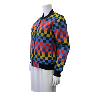 TORY SPORT | Multi-Check Mesh Bomber Jacket