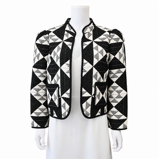 HUNTER BELL | Wessex Quilted Gingham Jacket
