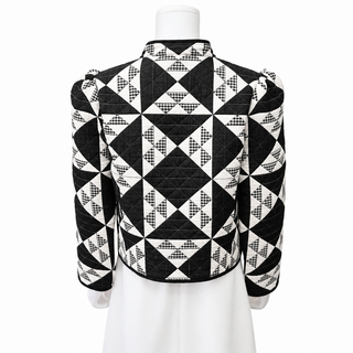 HUNTER BELL | Wessex Quilted Gingham Jacket