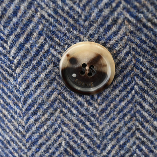 LOEWE | Double-Breasted Herringbone Wool Blazer