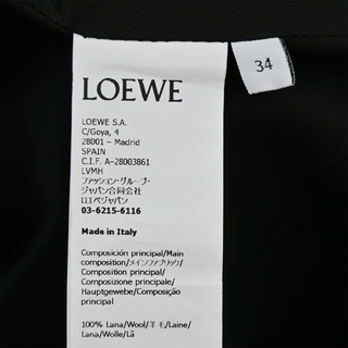 LOEWE | Double-Breasted Herringbone Wool Blazer