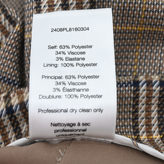 VERONICA BEARD | Tani Russet Plaid Pants