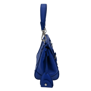 RALPH LAUREN | Blue Mini Ricky Leather Bag