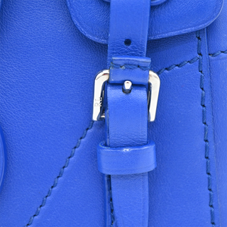 RALPH LAUREN | Blue Mini Ricky Leather Bag