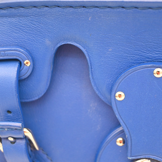 RALPH LAUREN | Blue Mini Ricky Leather Bag