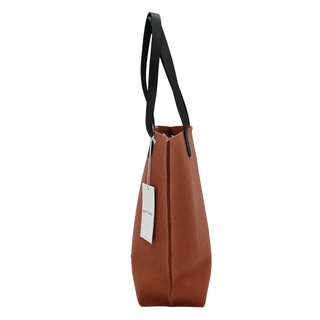 Rust Hana Merino Wool Felt Tote Bag