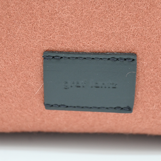 Rust Hana Merino Wool Felt Tote Bag