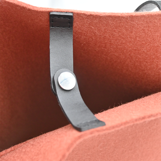 GRAF LANTZ | Rust Hana Merino Wool Felt Tote Bag