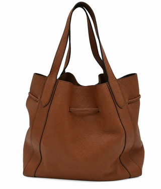MULBERRY | Brown Millie Grained Leather Tote Bag