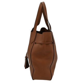 MULBERRY | Brown Millie Grained Leather Tote Bag
