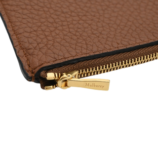 Brown Millie Grained Leather Tote Bag