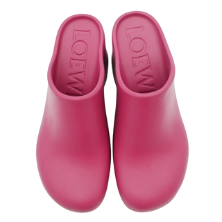 LOEWE | Pink Terra Rubber Clogs